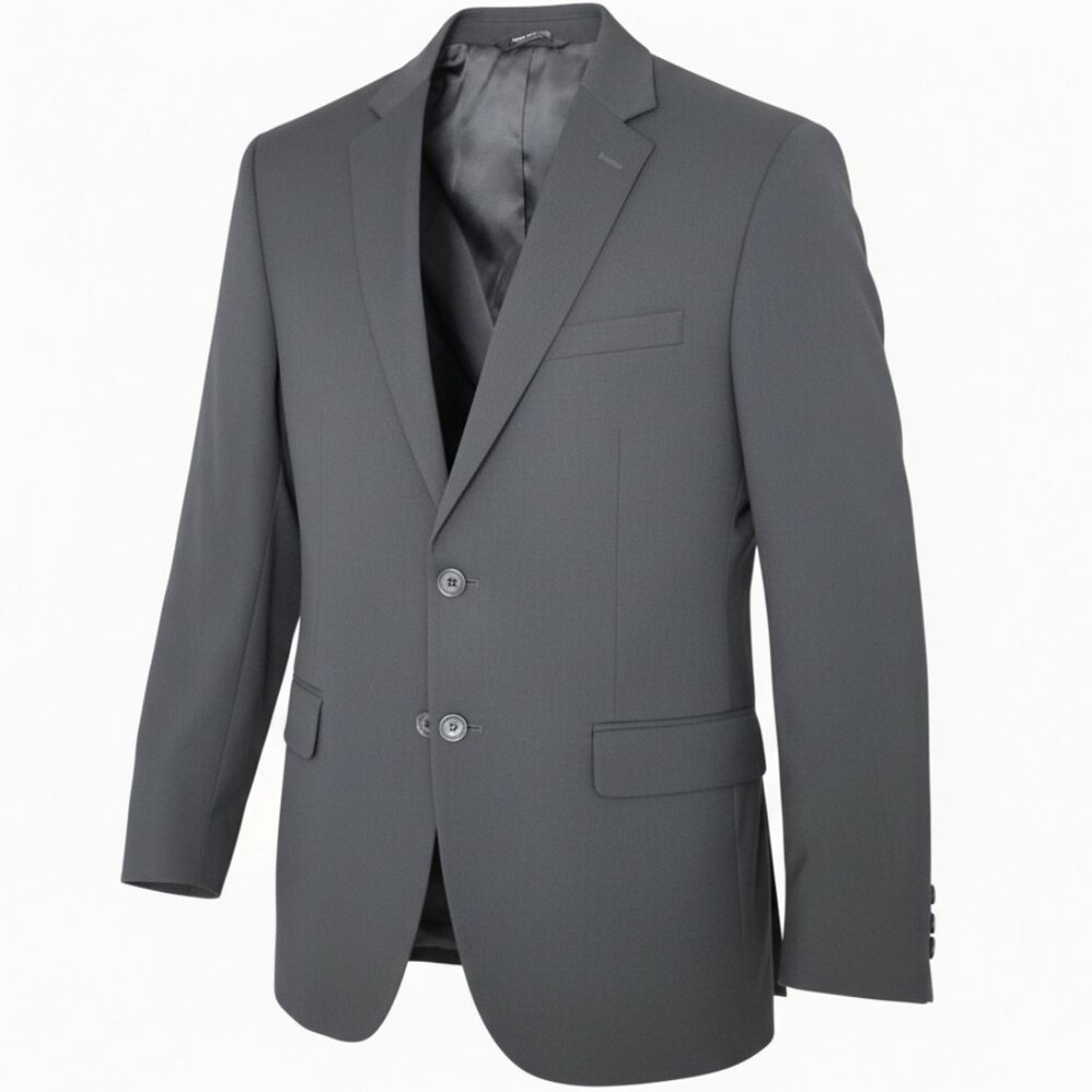 Banana Republic Wool Tailored Fit Coupe Cintree Lined Black Blazer Size 38R/S